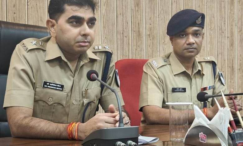 पुलिस अधीक्षक नरसिंहपुर डॉ. ऋषिकेश मीणा