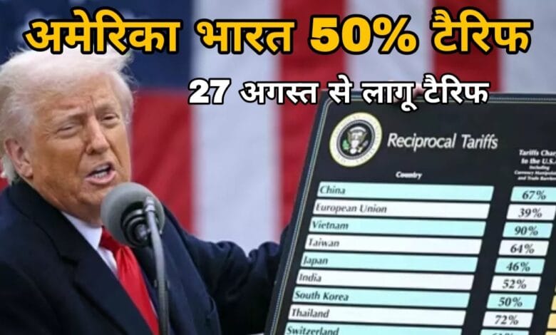 India US 50% tariff: अमेरिका ने भारत पर लगाया 50% टैरिफ, 27 अगस्त से लागू; मोदी-जयशंकर का सख्त जवाब