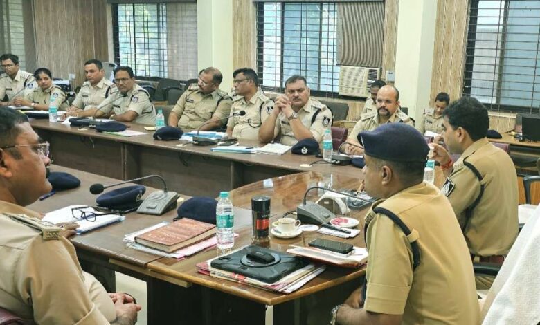 नरसिंहपुर क्राइम मीटिंग