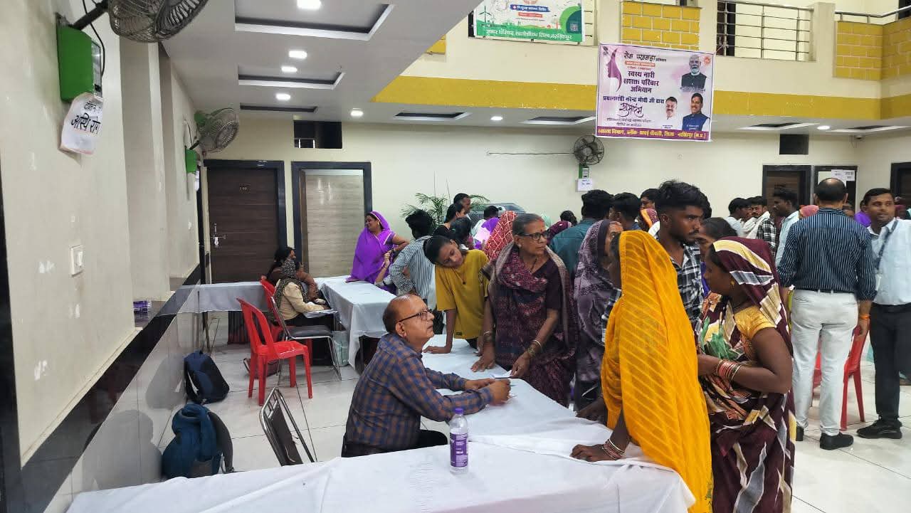 सालीचौका में विशाल स्वास्थ्य शिविर