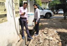 नपा अध्यक्ष पंकज चौरे ने वार्ड 5 में नाली निर्माण कार्य का किया निरीक्षण, दिए गुणवत्ता बनाए रखने के निर्देश