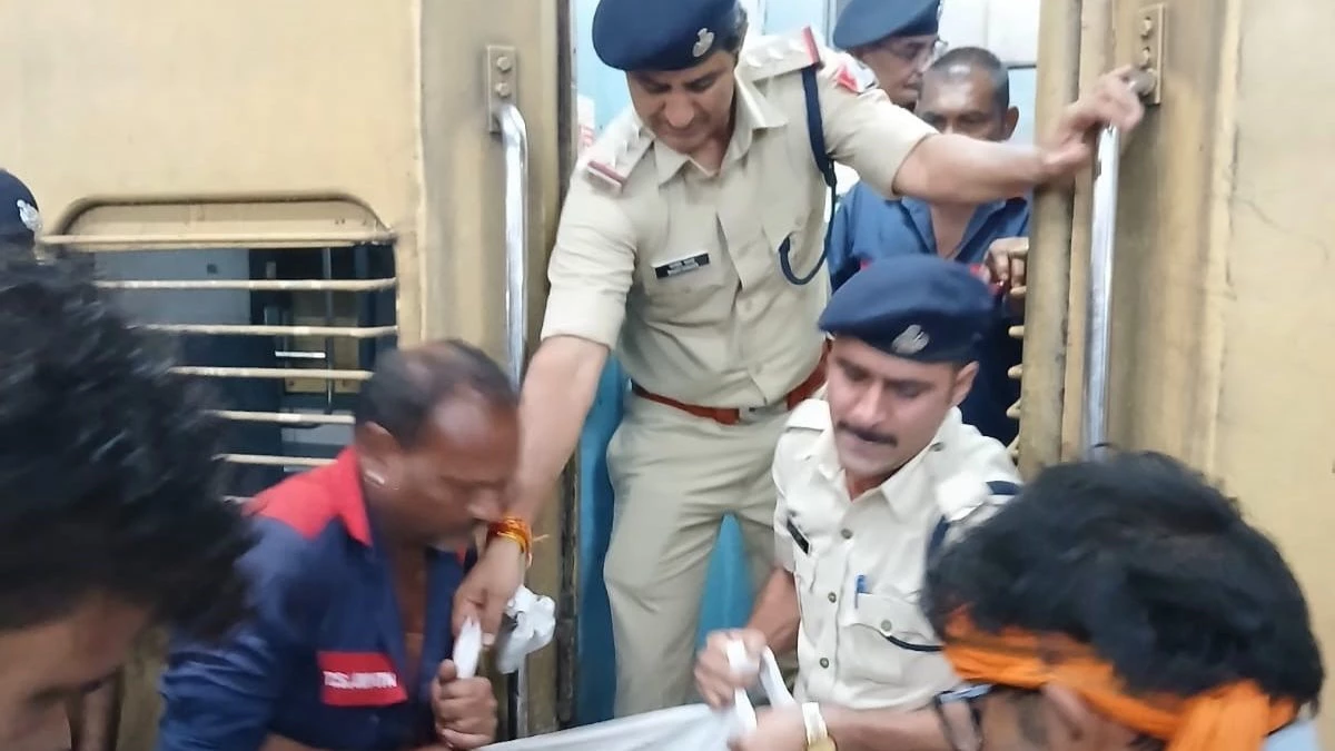 टीचर की जबलपुर Janta express live