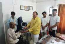 विश्व दृष्टि दिवस पर गाडरवारा में नेत्र जांच शिविर, मरीजों को मिला निशुल्क उपचार