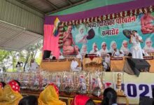 गाडरवारा में आर्यिका मां 105 अनंतमति माताजी का पिछी परिवर्तन Janta express live