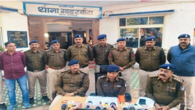 मोटरसाइकिल चोर गिरफ्तार गाडरवारा