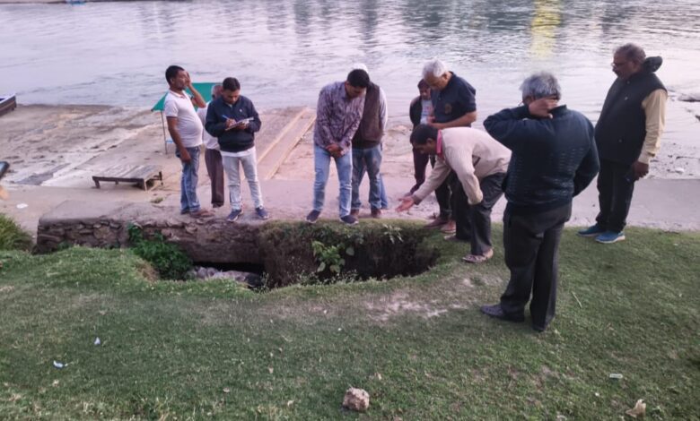 मां नर्मदा घाट स्वच्छता