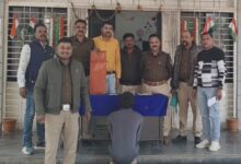 हनुमान मंदिर की दान पेटी चोरी करेली