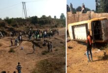 विदिशा स्कूल बस हादसा