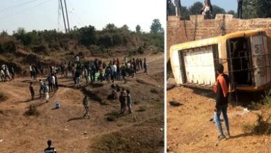 विदिशा स्कूल बस हादसा