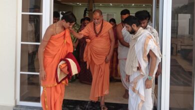 गाडरवारा में जगद्गुरु शंकराचार्य आगमन